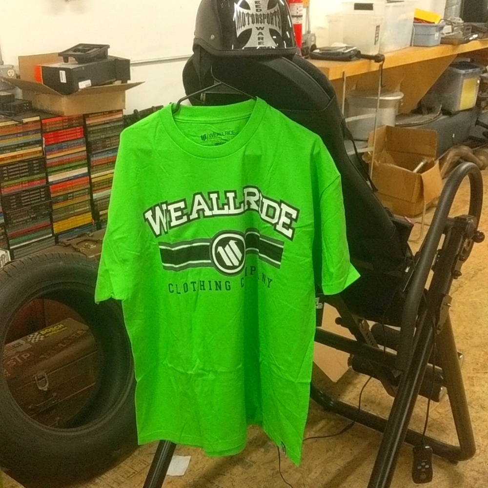 We all ride T shirt